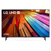 LG 43 Inch LG UHD AI UT80 4K Smart TV 2024, 43UT80506LA