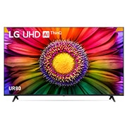 LG UR80 50 inch 4K Smart UHD TV with Al Sound Pro, 50UR80006LJ