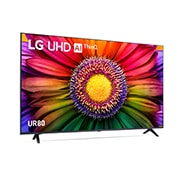 LG UR80 50 inch 4K Smart UHD TV with Al Sound Pro, 50UR80006LJ