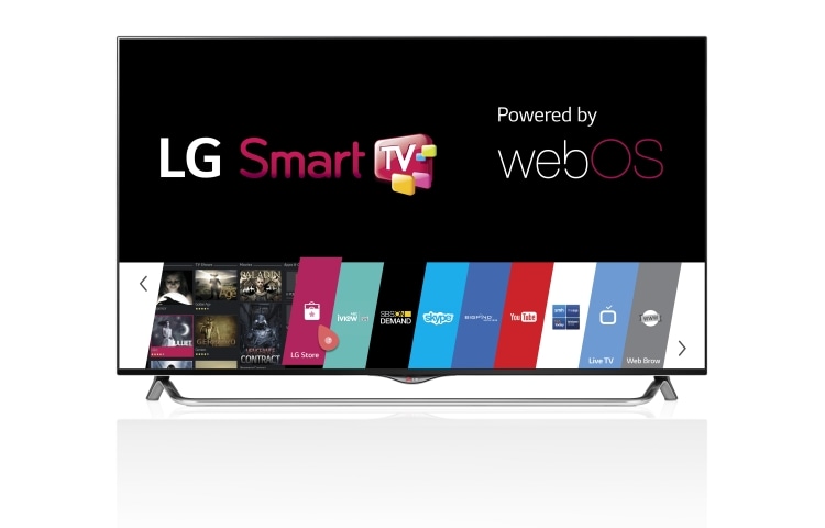 LG 55” (139cm) 4K Ultra HD 100Hz webOS Smart TV, 55UB850T