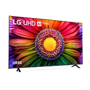 LG UR80 75 inch 4K Smart UHD TV with Al Sound Pro, 75UR80006LJ