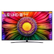 LG UR81 75 inch 4K Smart UHD TV with Al Sound Pro, 75UR81006LJ