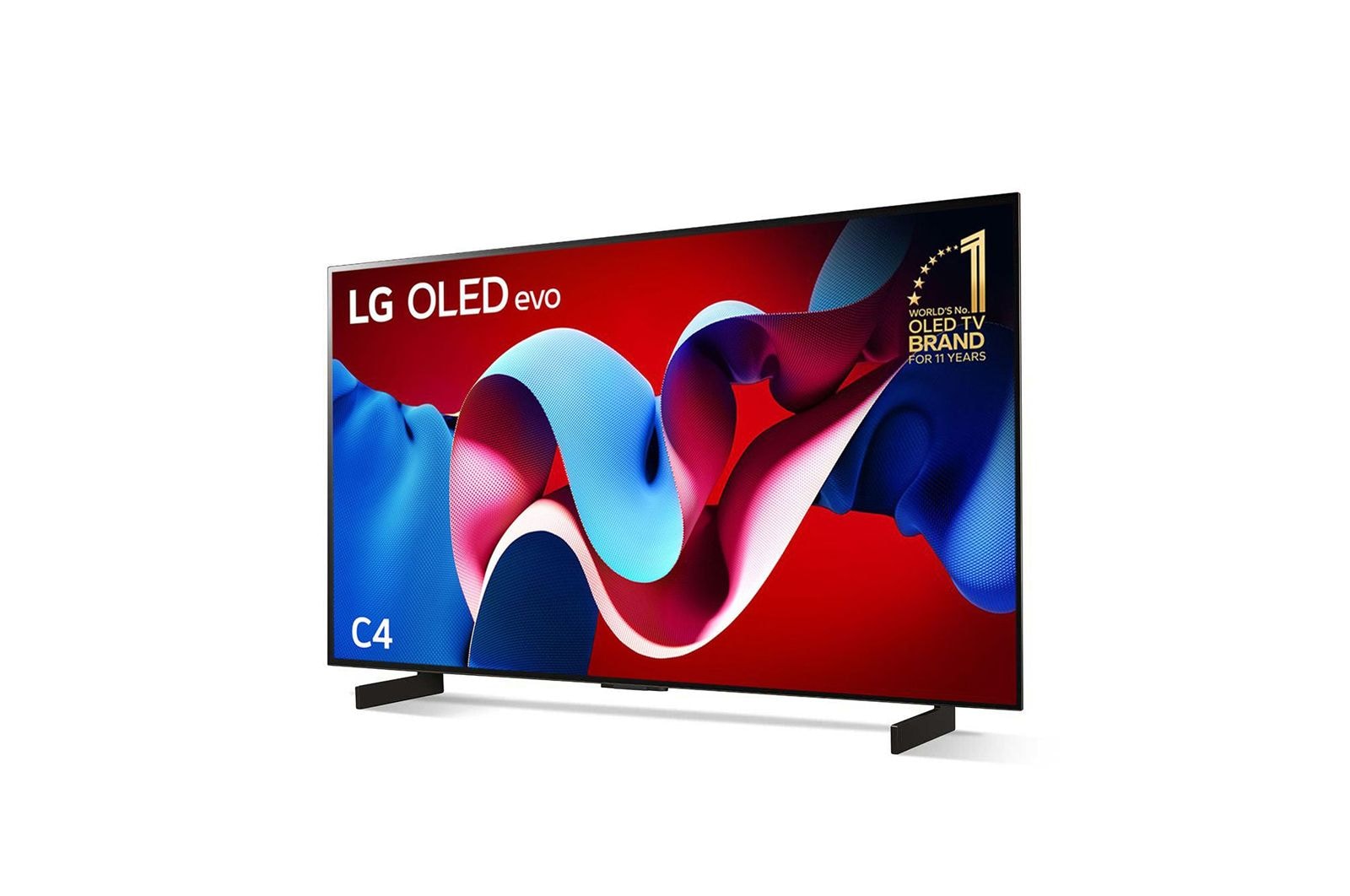 LG 42 Inch LG OLED evo AI C4 4K Smart TV 2024, OLED42C44LA