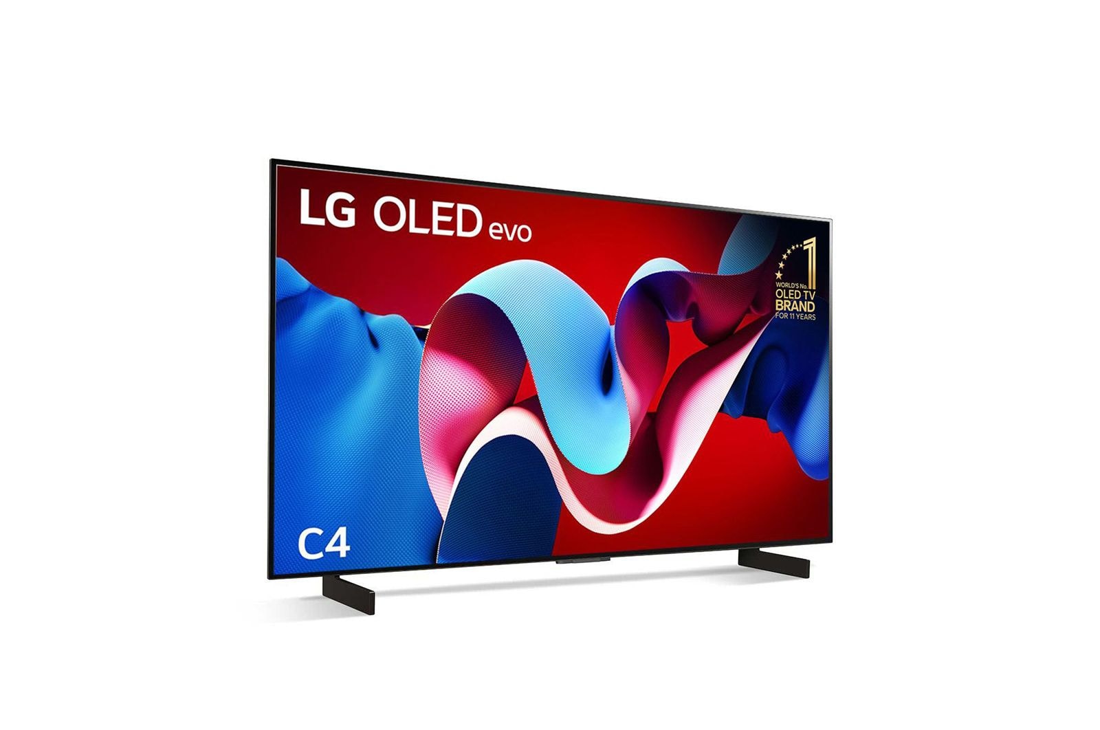 LG 42 Inch LG OLED evo AI C4 4K Smart TV 2024, OLED42C44LA