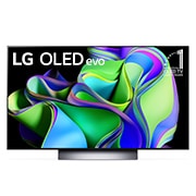 LG C3 48 inch OLED evo TV with Self Lit OLED Pixels, OLED48C36LA