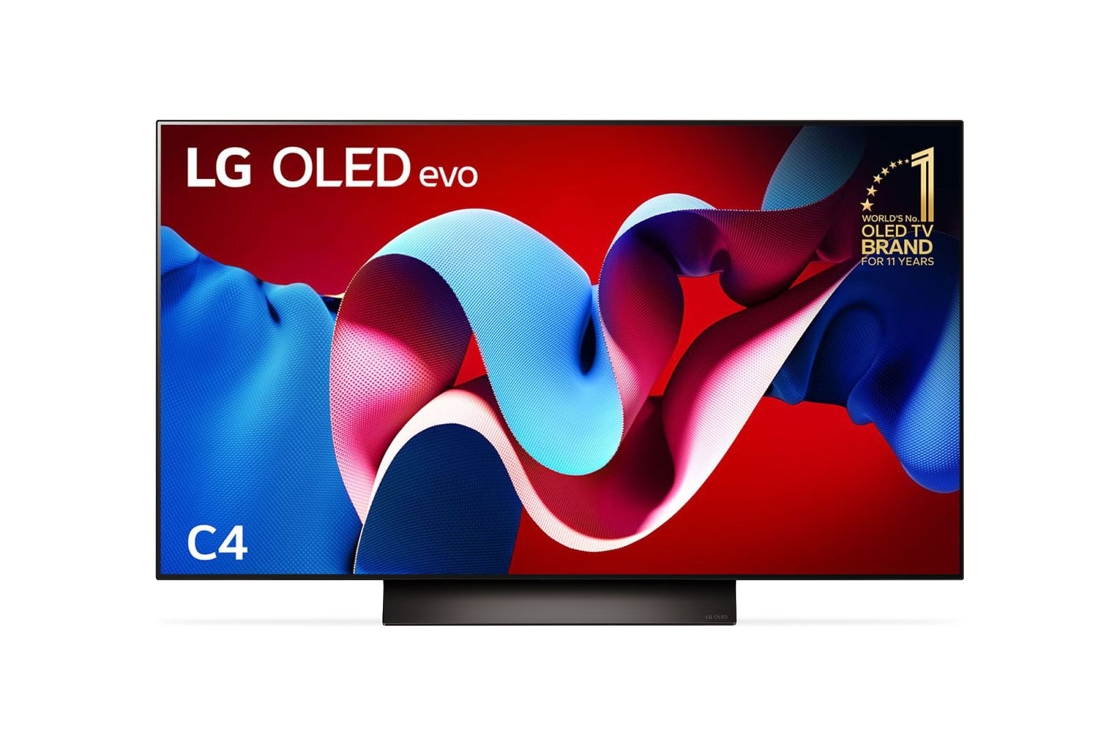 LG 48 Inch LG OLED evo AI C4 4K Smart TV 2024, OLED48C46LA