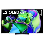 LG C3 55 inch OLED evo TV with Self Lit OLED Pixels, OLED55C36LA