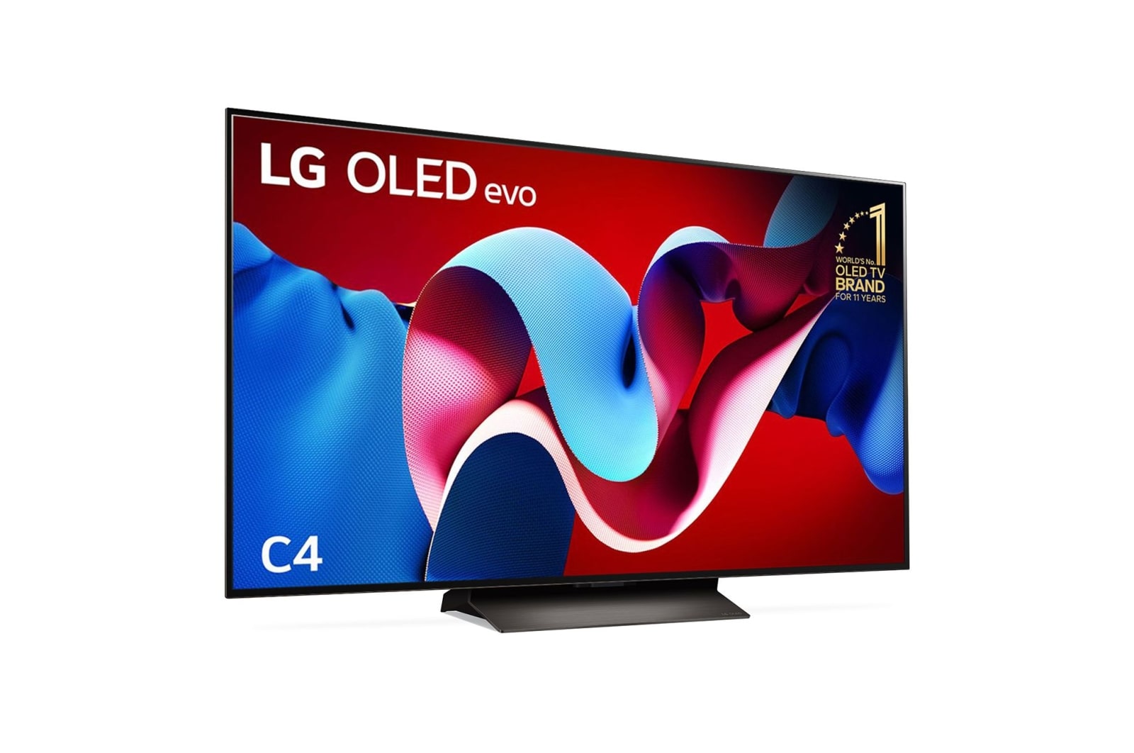 LG 55 Inch LG OLED evo AI C4 4K Smart TV 2024, OLED55C46LA