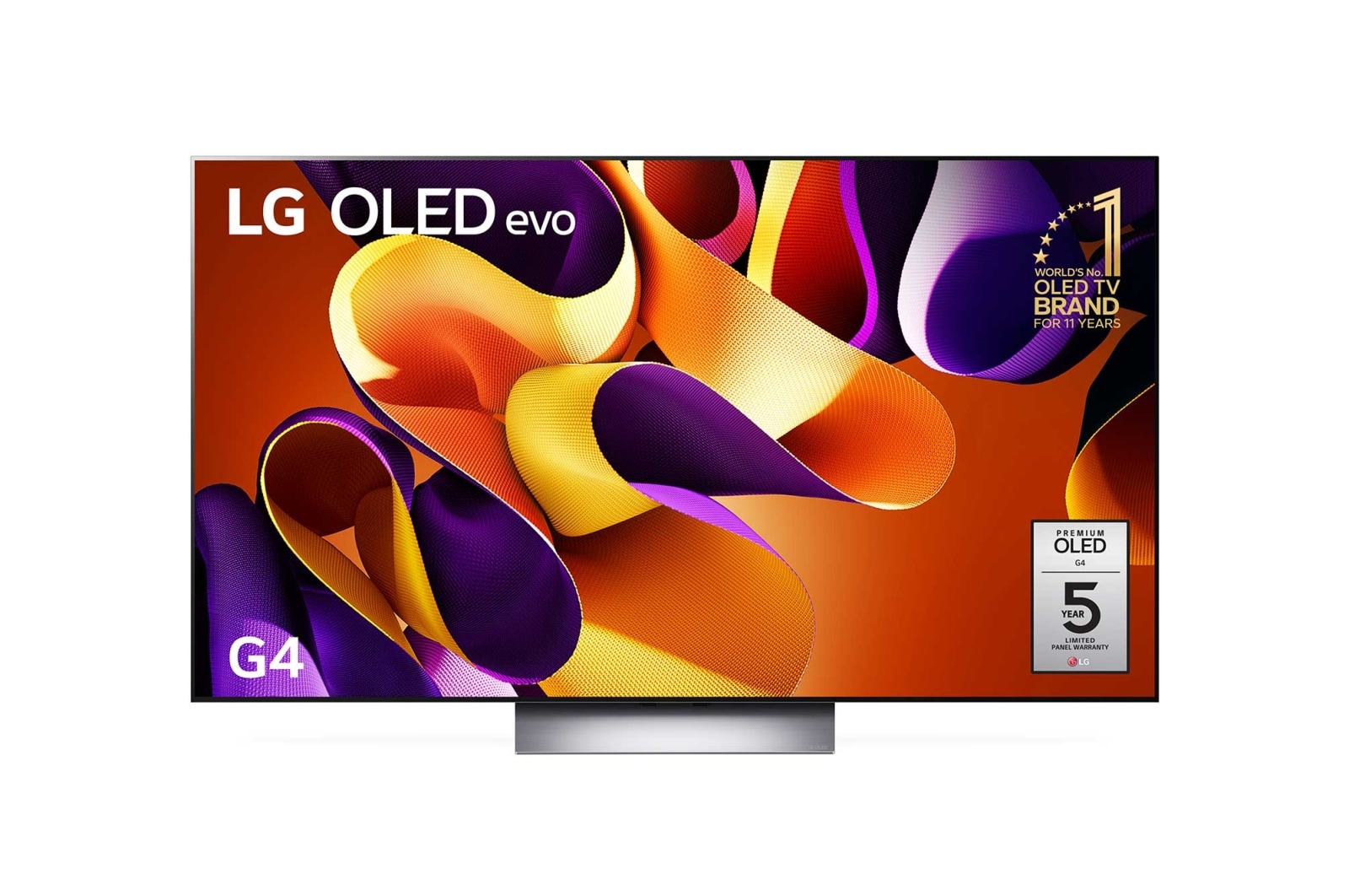 LG 83 Inch LG OLED evo AI G4 4K Smart TV 2024, OLED83G46LA