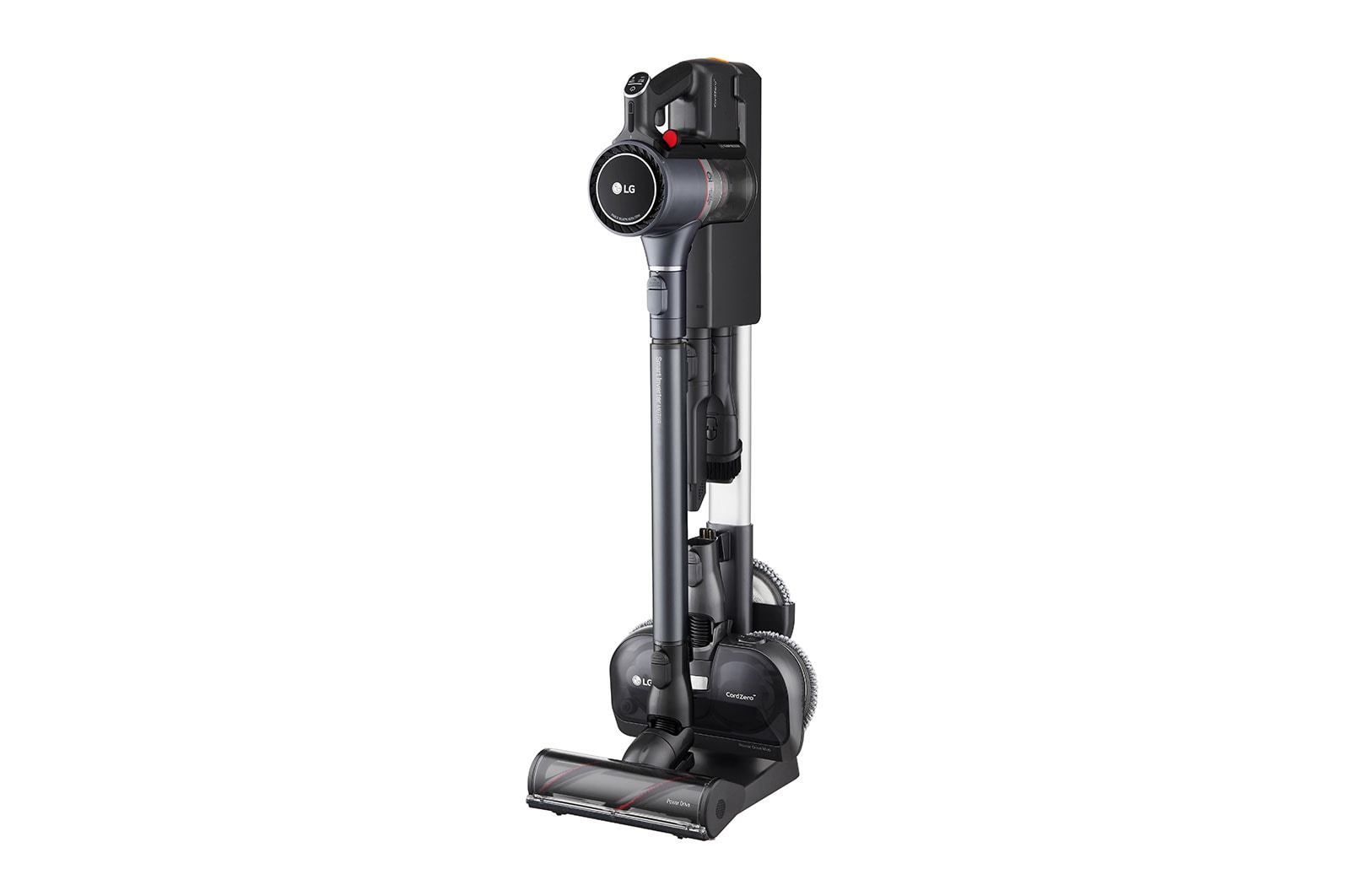 LG Powerful Cordless Handstick with Power Drive Mop™ and Kompressor™ Technology, A9K-AQUA