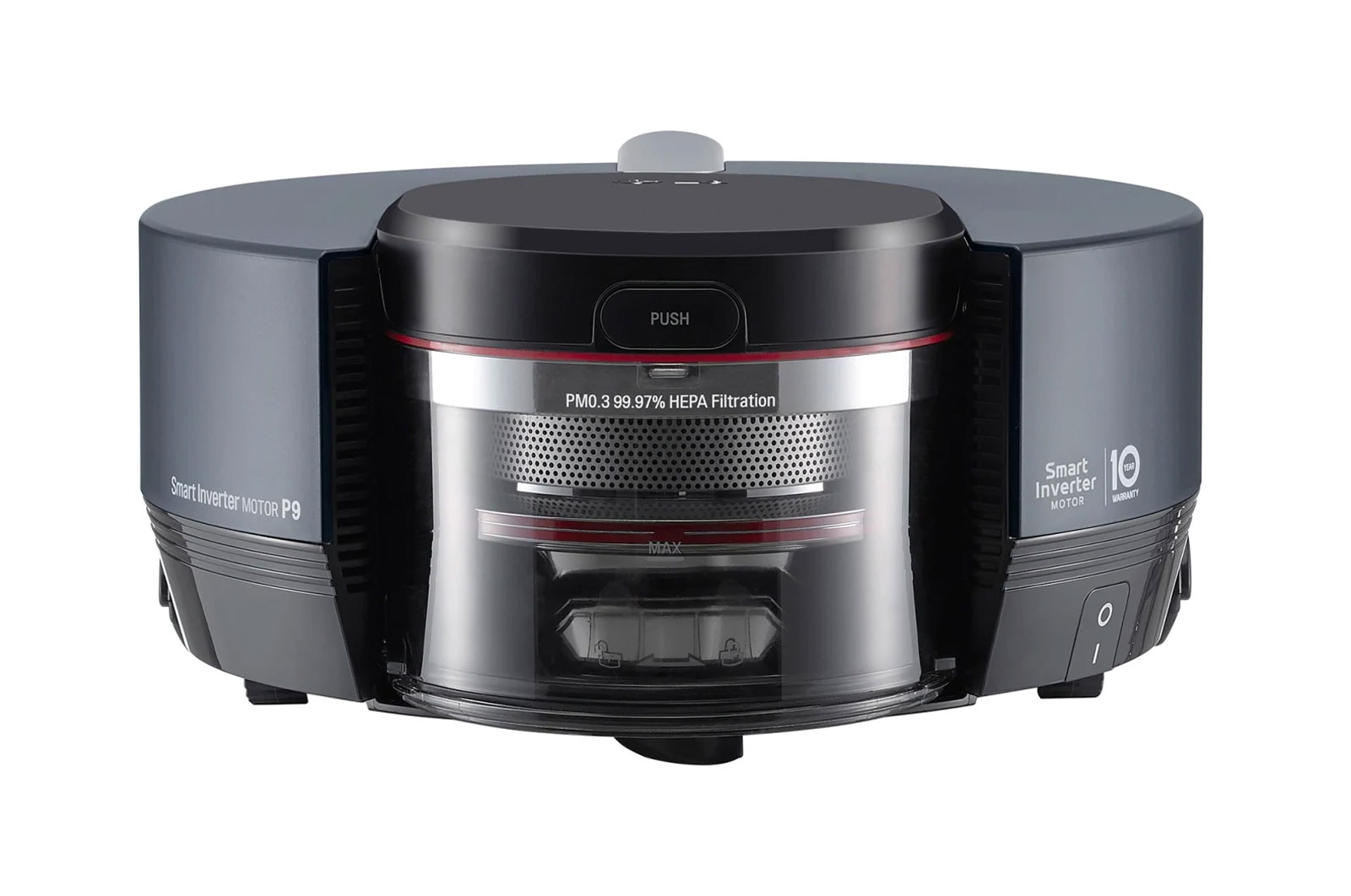 LG Powerful Robotic Vacuum, R9MASTER