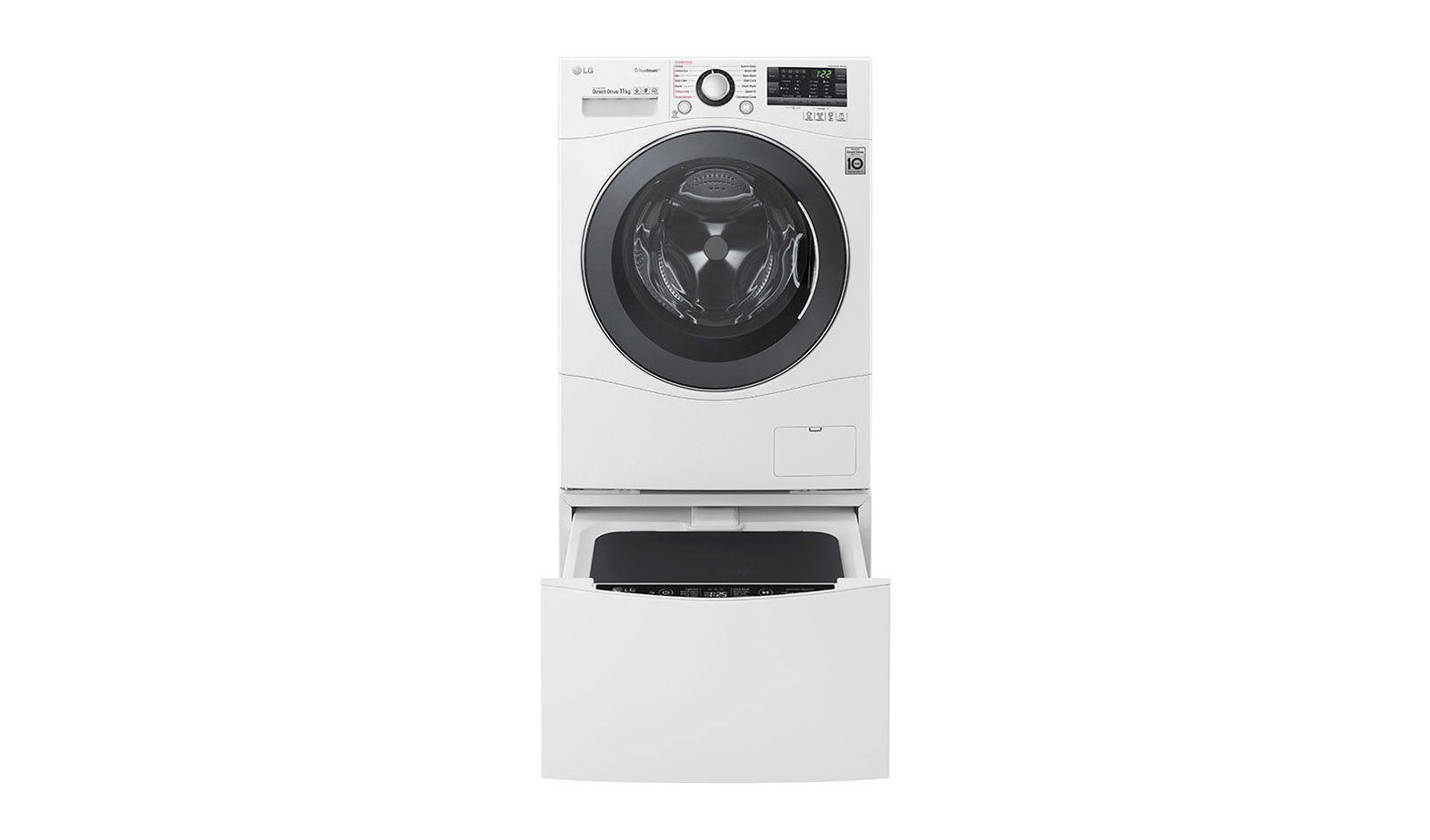 LG 11kg Total Washing Load TWINWash® System including LG MiniWasher, TWIN171411B