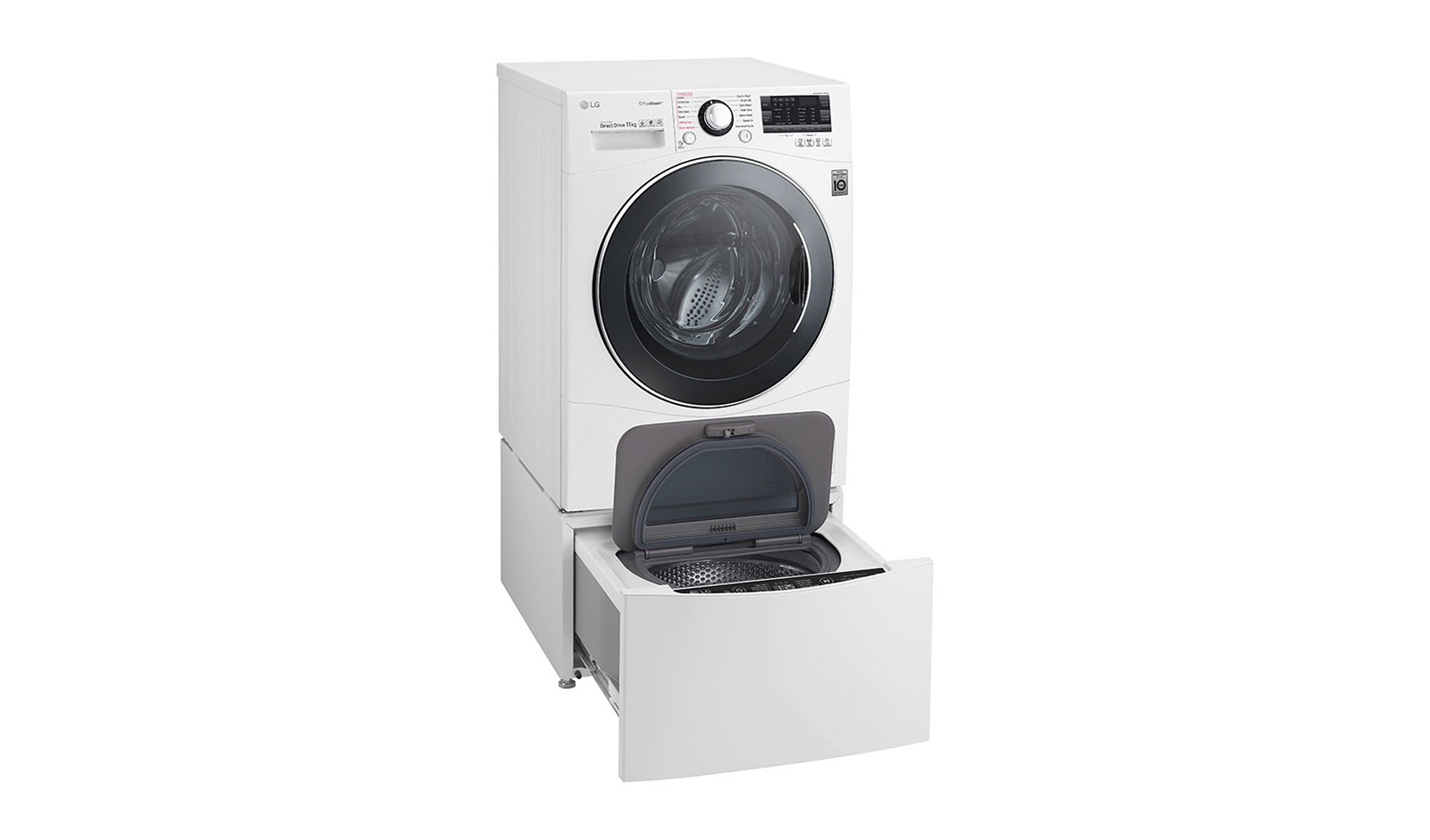 LG 11kg Total Washing Load TWINWash® System including LG MiniWasher, TWIN171411B