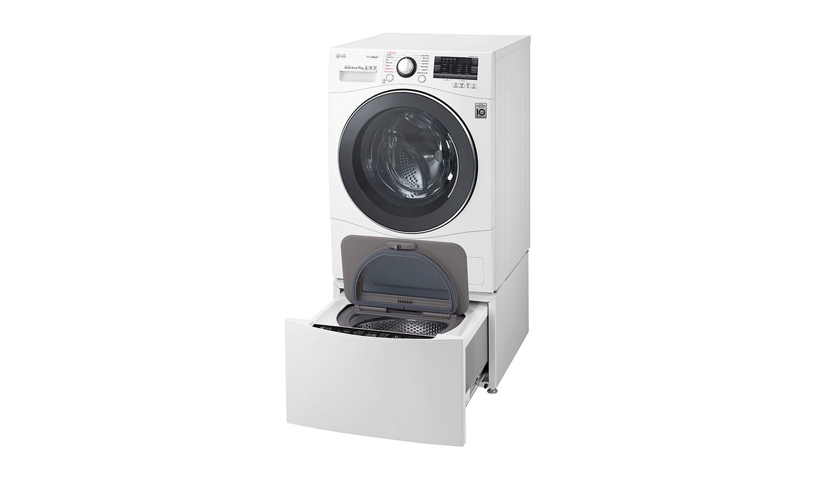 LG 11kg Total Washing Load TWINWash® System including LG MiniWasher, TWIN171411B