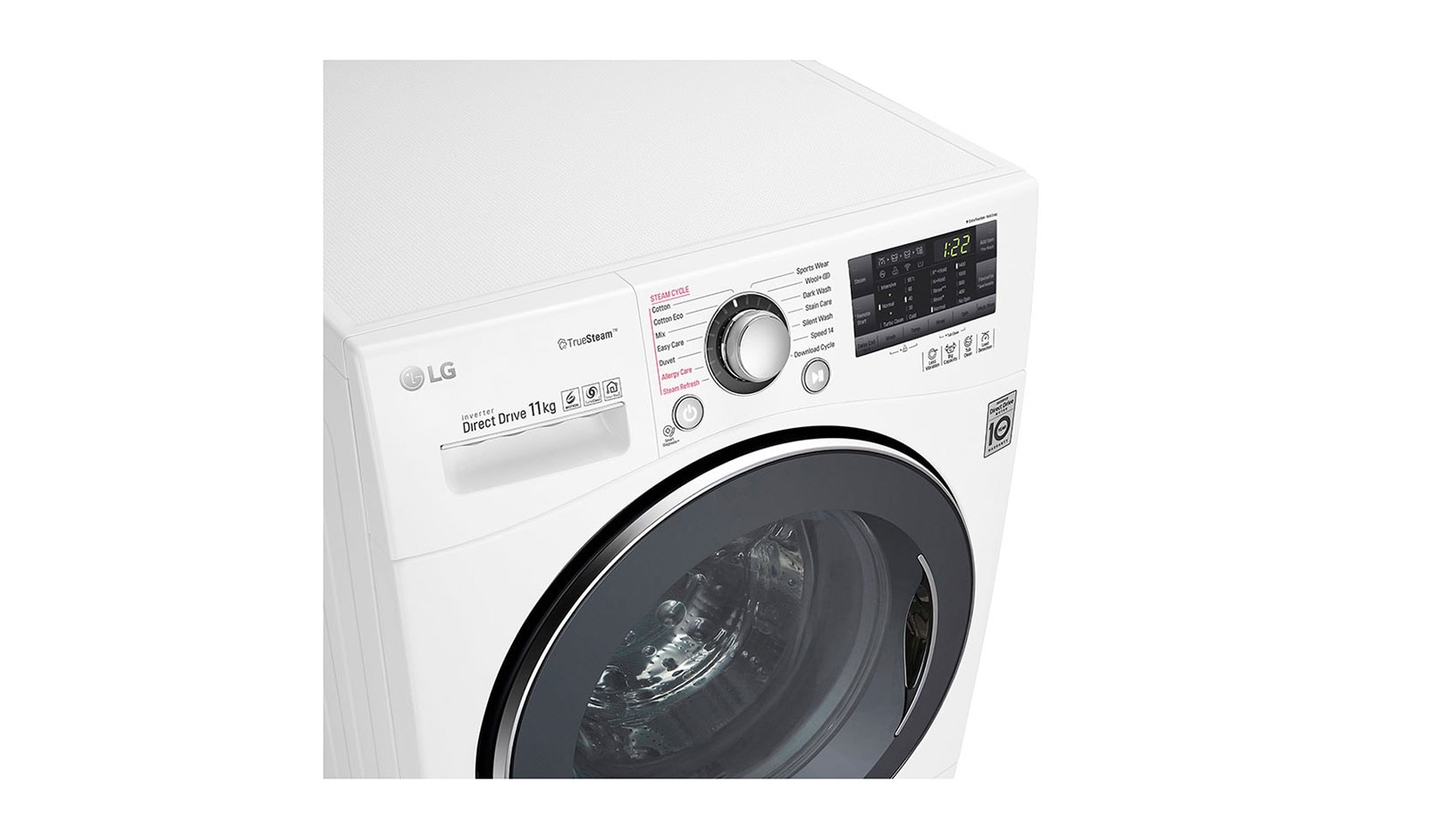 LG 11kg Total Washing Load TWINWash® System including LG MiniWasher, TWIN171411B