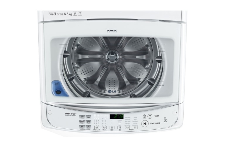 LG 6.5kg Top Load Washing Machine, WTG6530W