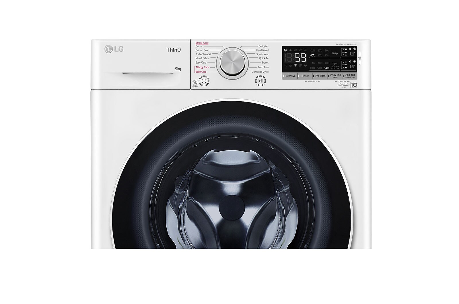 LG 9kg Series 6 Front Load Washing Machine with ezDispense<sup>®</sup>, WV6-1409W