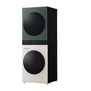 LG 12/9kg WashTower™ All-In-One Stacked Washer Dryer in Forest Green / Beige, WWT-1209FGB