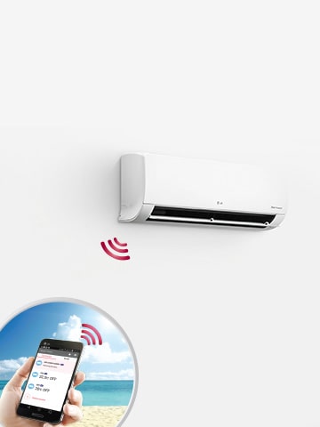 Come home to comfort with LG air conditioners​