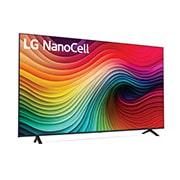 Front view of LG NanoCell TV, NANO80