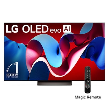 Vista lateral ligeramente inclinada hacia la derecha con la barra de sonido debajo y un altavoz adicional al costado