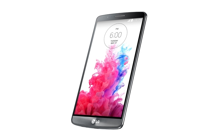 LG SMARTPHONE 4G, ANDROID™ 4.4.2 KIT KAT CON BOTÓN TRASERO , PANTALLA DE 5,5” QUAD HD, 16GB DE MEMORIA INTERNA,PROCESADOR DE 2.5 GHz QUAD-CORE SNAPDRAGON 801, CÁMARA 13MP CON AUTO FOCUS LÁSER Y FLASH DUAL Y BATERÍA EXTRAÍBLE DE 3.000 MAH., LG G3 D855 Titanium
