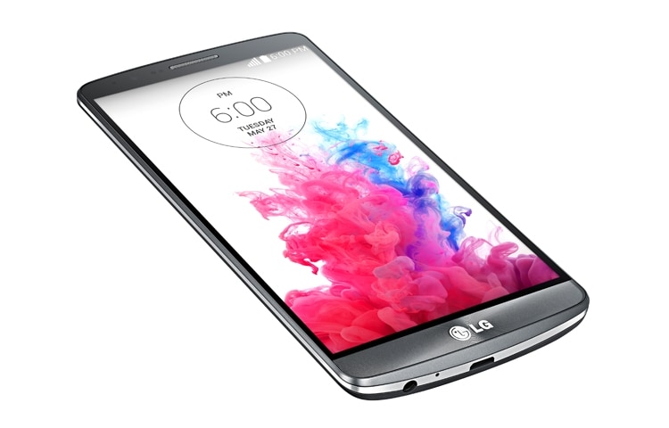 LG SMARTPHONE 4G, ANDROID™ 4.4.2 KIT KAT CON BOTÓN TRASERO , PANTALLA DE 5,5” QUAD HD, 16GB DE MEMORIA INTERNA,PROCESADOR DE 2.5 GHz QUAD-CORE SNAPDRAGON 801, CÁMARA 13MP CON AUTO FOCUS LÁSER Y FLASH DUAL Y BATERÍA EXTRAÍBLE DE 3.000 MAH., LG G3 D855 Titanium