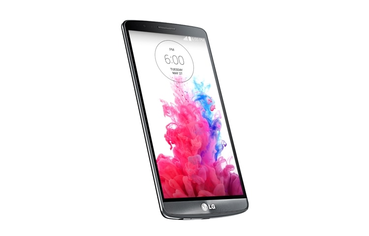 LG SMARTPHONE 4G, ANDROID™ 4.4.2 KIT KAT CON BOTÓN TRASERO , PANTALLA DE 5,5” QUAD HD, 16GB DE MEMORIA INTERNA,PROCESADOR DE 2.5 GHz QUAD-CORE SNAPDRAGON 801, CÁMARA 13MP CON AUTO FOCUS LÁSER Y FLASH DUAL Y BATERÍA EXTRAÍBLE DE 3.000 MAH., LG G3 D855 Titanium