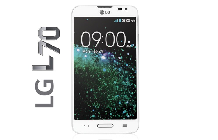 LG L70, SMARTPHONE SCREEN WITH IPS 4.5 "ANDROID 4.4 KITKAT, PROCESSOR DUAL CORE OF 1.2 GHZ, 2100MAH BATTERY AND WHITE Available in Panama and Dominican Republic , LG L70 D320 D320G8 (White)