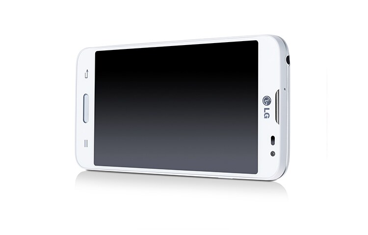 LG L70, SMARTPHONE SCREEN WITH IPS 4.5 "ANDROID 4.4 KITKAT, PROCESSOR DUAL CORE OF 1.2 GHZ, 2100MAH BATTERY AND WHITE Available in Panama and Dominican Republic , LG L70 D320 D320G8 (White)