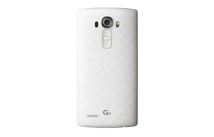 LG G4, Android 5.1 Lollipop, Pantalla 5.5'' Quad HD, cámara de 16MP con Laser Auto Focus y cámara frontal de 8MP, LGH815P CERAMIC-WHITE