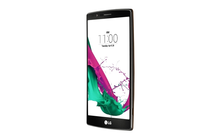 LG G4, Android 5.1 Lollipop, Display 5.5" Quad HD, 8MP Front-Camera and IPS Quantum Display., LGH815P LEATHER BROWN