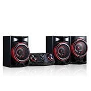 LG Minicomponente LG XBOOM CJ88 de 2900 W de potencia RMS, Multi Bluetooth, TV Sound Sync, Karaoke, CJ88