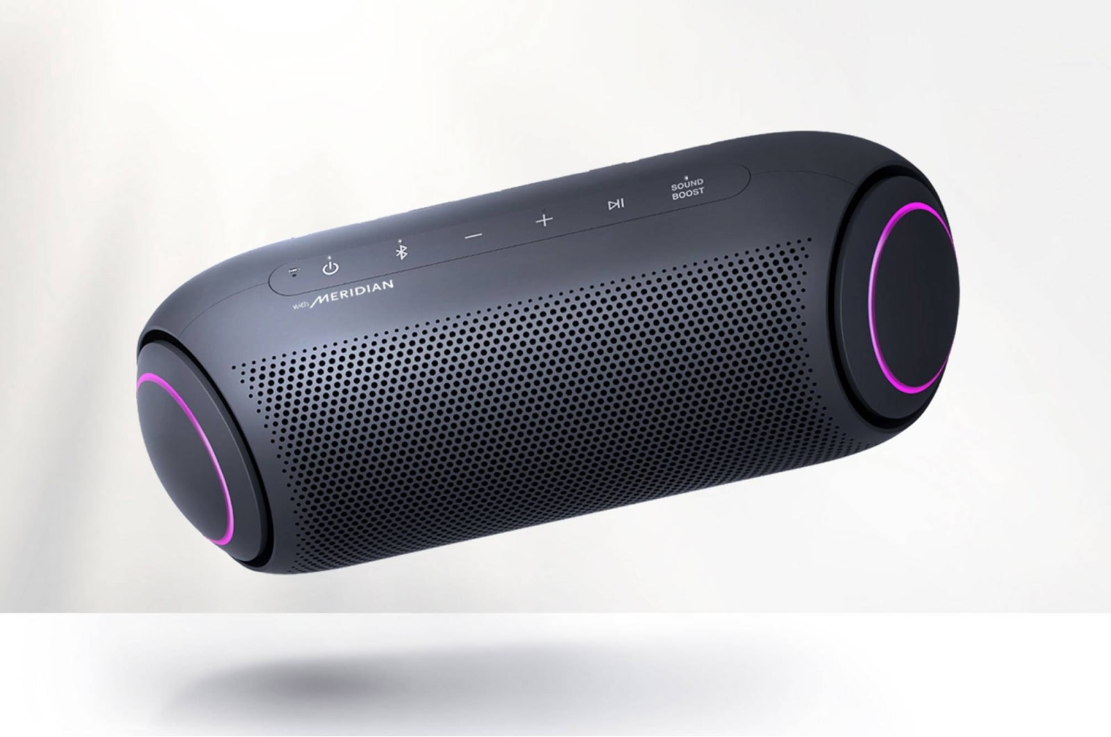 LG Bocina portátil XBOOM Go PL5 | Bluetooth | Luces LED | Tecnología de Sonido Meridian, PL5