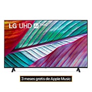 LG Pantalla LG UHD 65" UR78 4K SMART TV con ThinQ AI, 65UR7800PSB