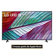 LG Pantalla LG UHD 75" UR78 4K SMART TV con ThinQ AI, 75UR7800PSB