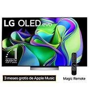 LG Pantalla LG OLED evo 65'' C3 4K SMART TV con ThinQ AI, OLED65C3PSA