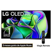 LG Televisor OLED 83" Procesador α9 AI 4K Gen6 4K SMART TV ThinQ™ AI, OLED83C3PSA