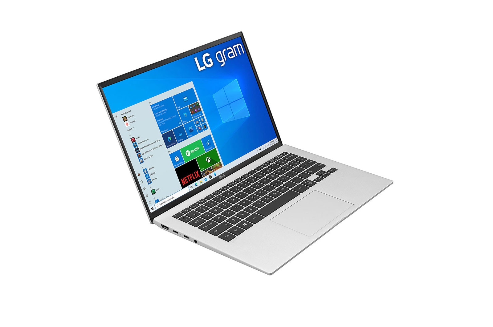 LG gram Ultra-Ligera, panel IPS de 14” 16:10, 11th Gen Intel® Core™ i5 Evo™ platform & Iris® Xe Graphics, 14Z90P-G