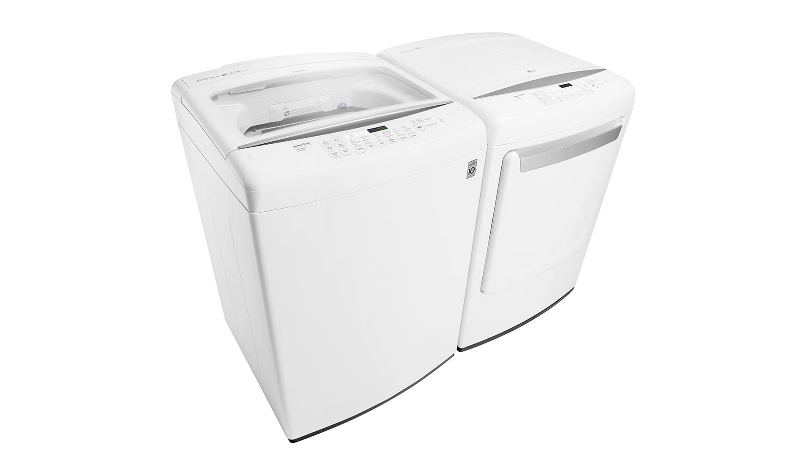 LG 21kg Secadora a Gas de Carga Frontal & Smart Diagnosis, Color Blanco, DT21WS