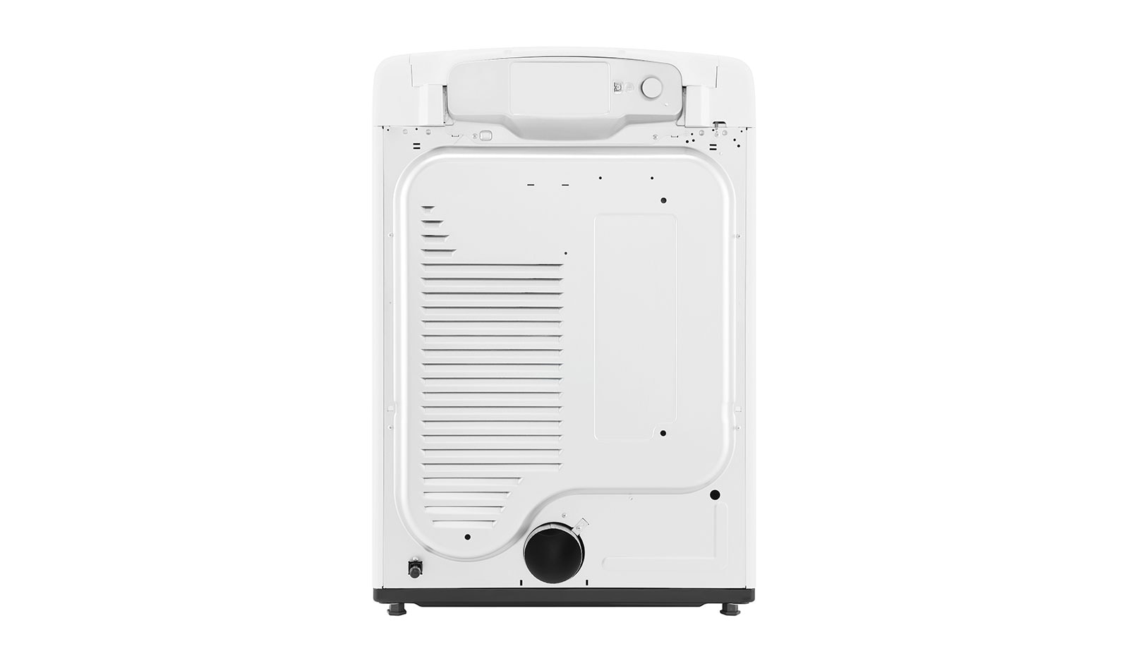 LG 21kg Secadora a Gas de Carga Frontal & Smart Diagnosis, Color Blanco, DT21WS