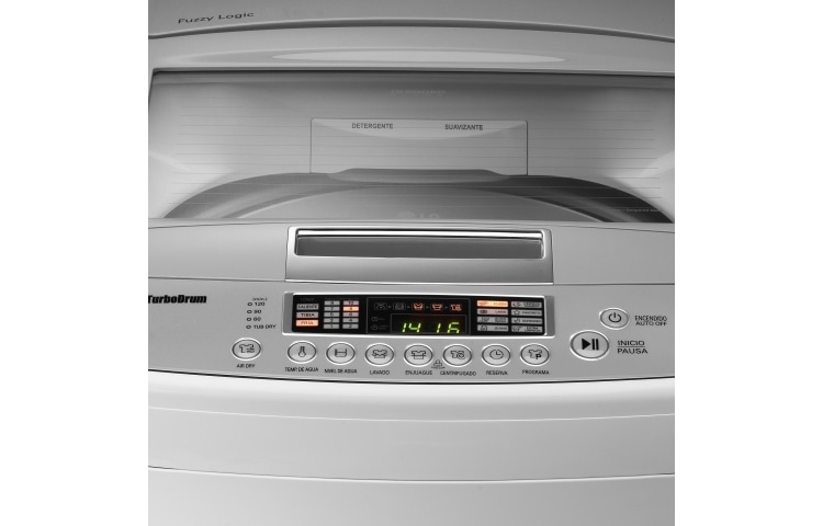 LG Lavadora Carga Superior Turbo Drum. 8.6kg, WF-T7008TP