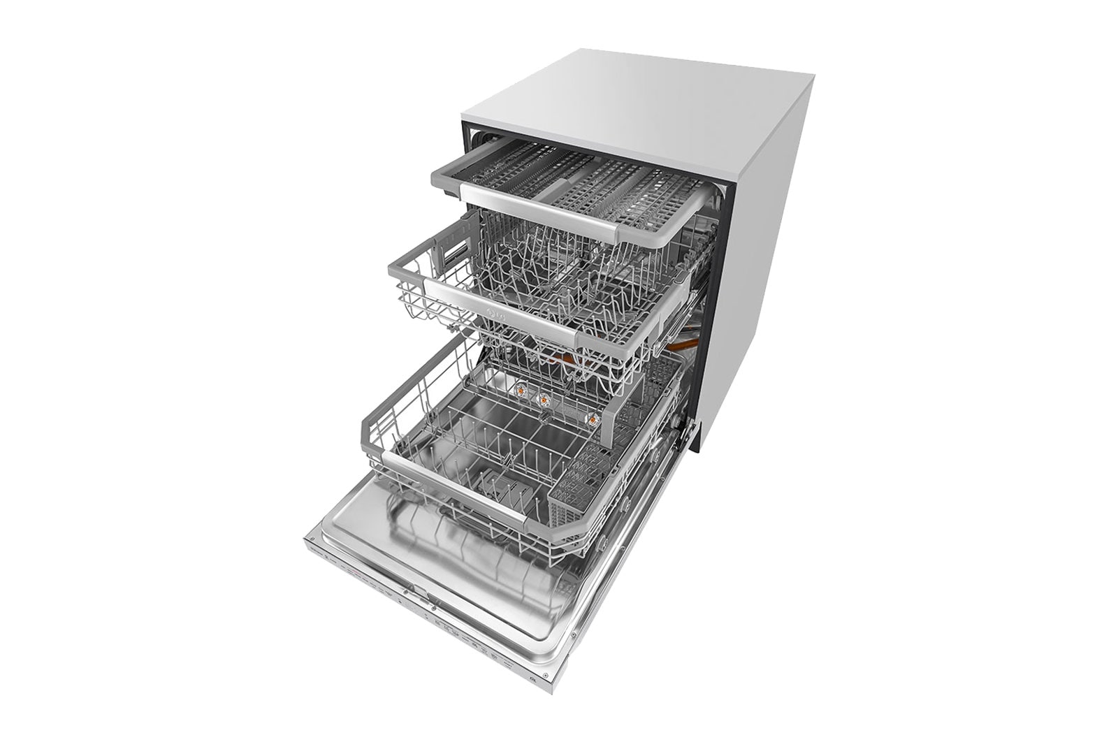 LG Lavaplatos LG QuadWash™ TrueSteam™ con Smart ThinQ™ WiFi, LDP7708ST