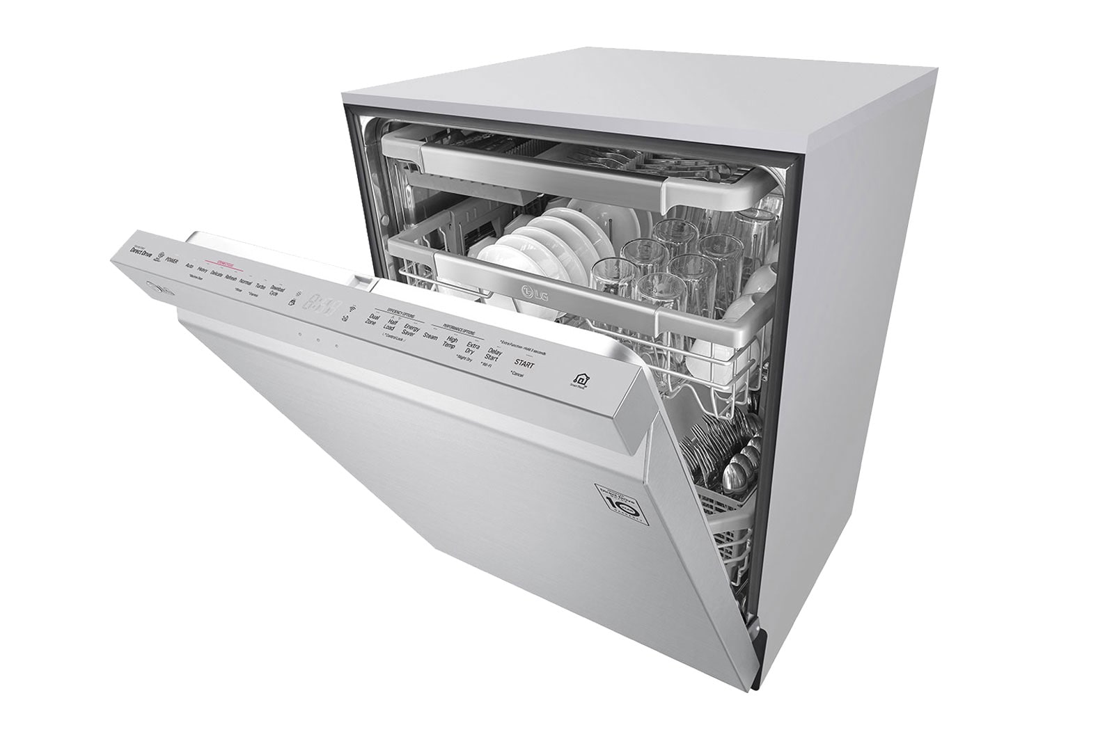 LG Lavaplatos LG QuadWash™ TrueSteam™ con Smart ThinQ™ WiFi, LDP7708ST