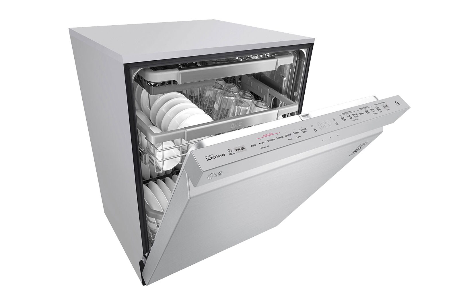 LG Lavaplatos LG QuadWash™ TrueSteam™ con Smart ThinQ™ WiFi, LDP7708ST