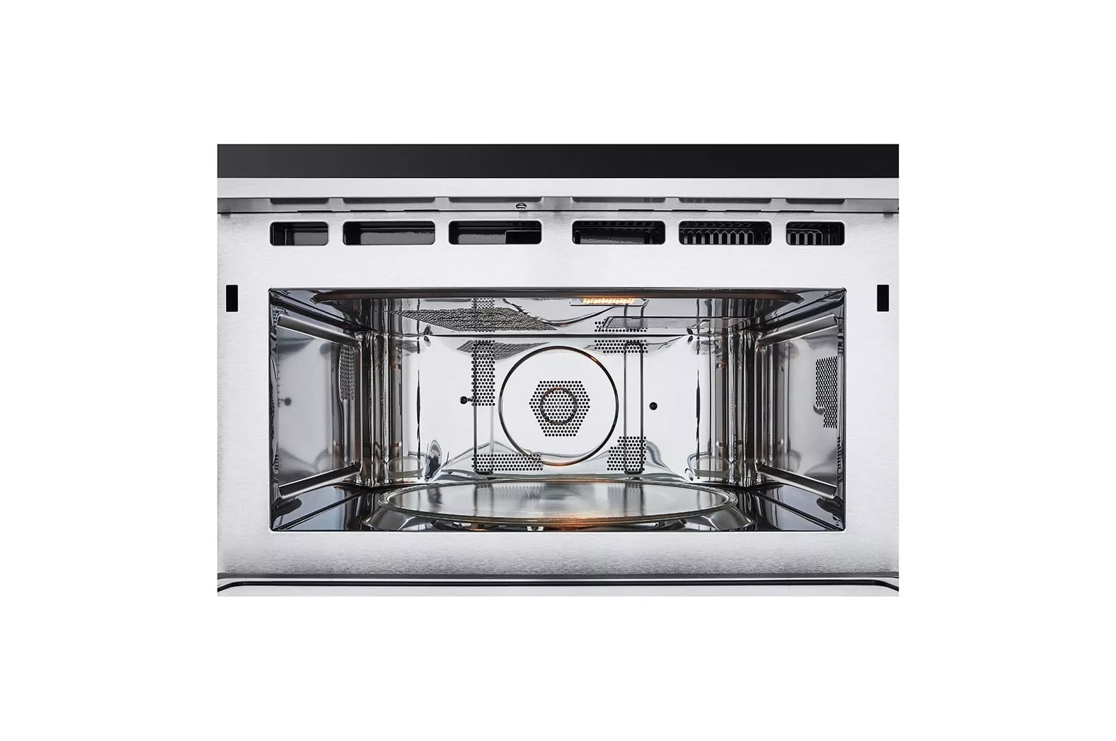 LG Horno Empotrable Eléctrico Doble LG Studio 1.7p³ y 4.7p³ Freidora de Aire y Microondas  Smart ThinQ™, WCEP6423F