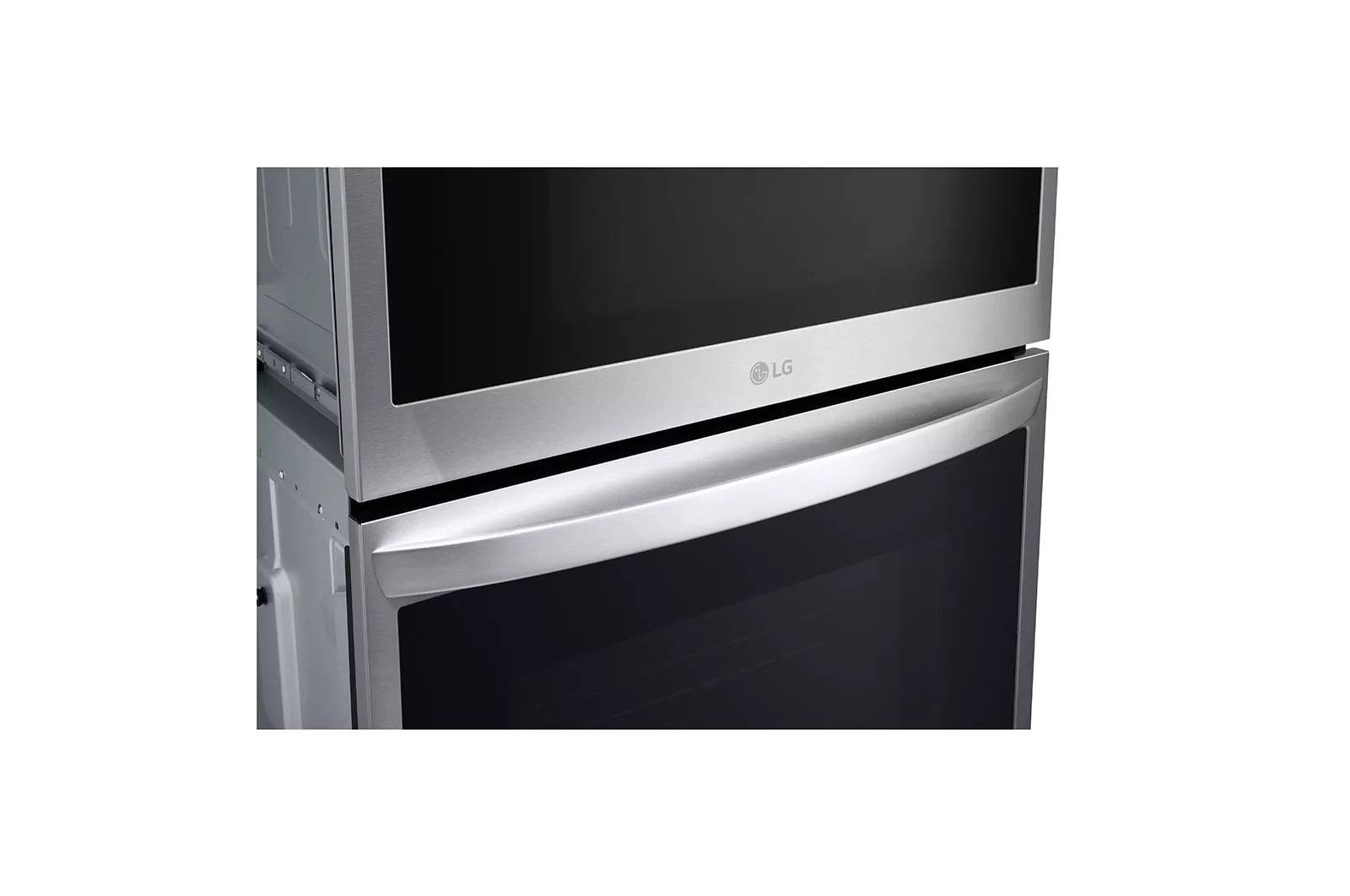 LG Horno Empotrable Eléctrico Doble LG Studio 1.7p³ y 4.7p³ Freidora de Aire y Microondas  Smart ThinQ™, WCEP6423F