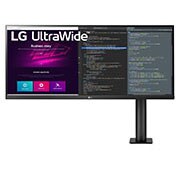 LG 34" UltraWide™ QHD (3440x1440) IPS HDR Monitor Ergo, 34WN780-B