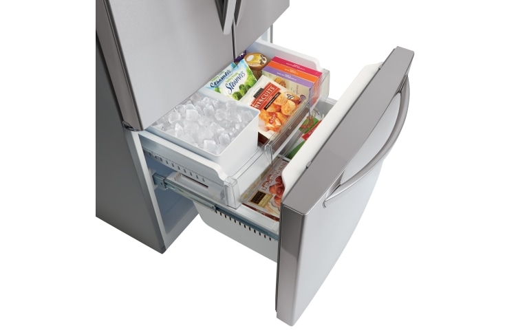LG Refrigerador | Side By Side | Linear Compressor | Capacidad 22pies, GF22BGS