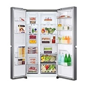 LG Refrigeradora Side By Side 24.3pᶟ(Gross) / 22.7pᶟ (Net)  LINEARCooling™ Color Metal, GS65BPGK